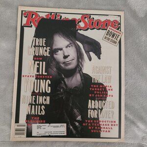 Neil Young Rolling Stone Magazine January 21 1993